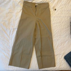 Madewell wide leg pants